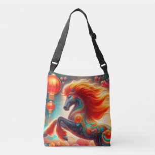 Fire Horse Crossbody Bag