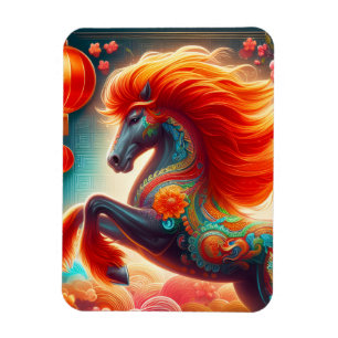 Fire Horse Magnet