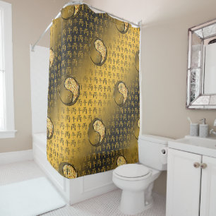 Fire Horse Shower Curtain