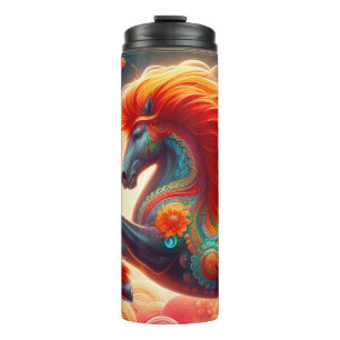 Fire Horse Thermal Tumbler