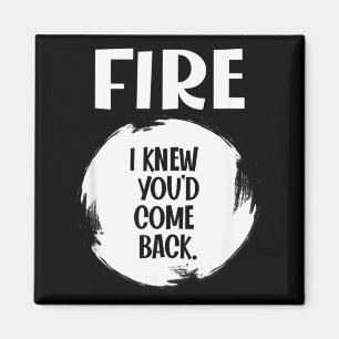 FIRE - Hot Packet Funny Taco Matching Halloween Magnet
