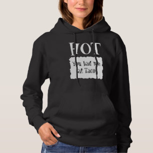 Fire Hot Packet Halloween Taco Costume Hoodie