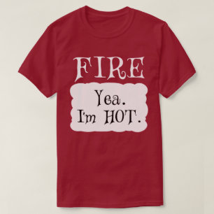 FIRE Hot Packet Halloween Taco Costume T-Shirt