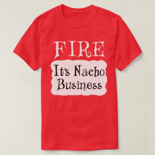FIRE Hot Packet Halloween Taco Costume T-Shirt
