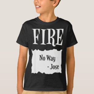 Fire - Hot Packet Halloween Taco Costume  T-Shirt