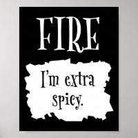 Fire Hot Packet Halloween Taco I'm Extra Spicy Cos