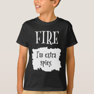 Fire Hot Packet Halloween Taco I'm Extra Spicy Cos T-Shirt