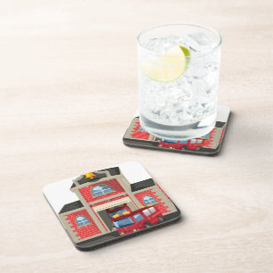 Fire House and Fire Truck Coaster