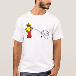 Fire Hydrant Gets Revenge And Sprays Water On Dogs T-Shirt