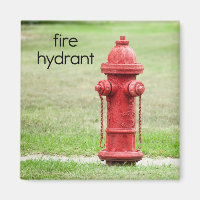 Fire Hydrant Refrigerator Magnet