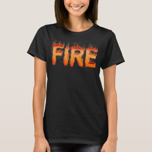 Fire Ice Costume Couple Matching Family Halloween  T-Shirt