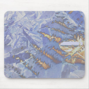 Fire & Ice, digital abstract Mouse Pad
