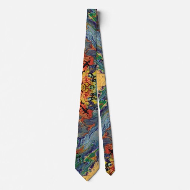 Fire & Ice Neck Tie No.1 (Front)