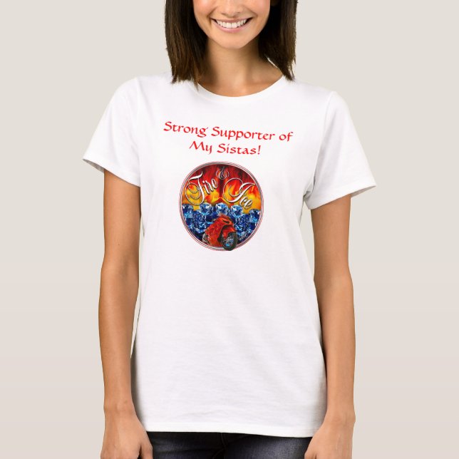 Fire & Ice Supporter T-Shirt (Front)
