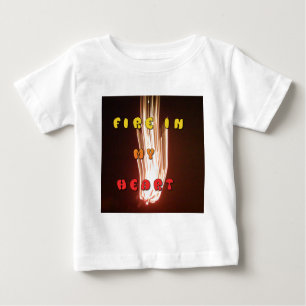 Fire in My Heart Art Print Baby T-Shirt