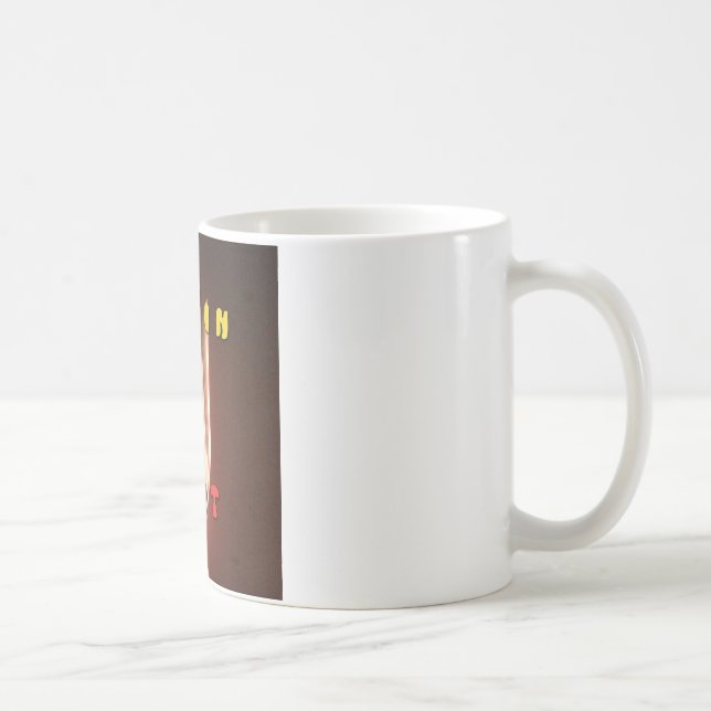 Fire in My Heart Art Print Coffee Mug (Right)