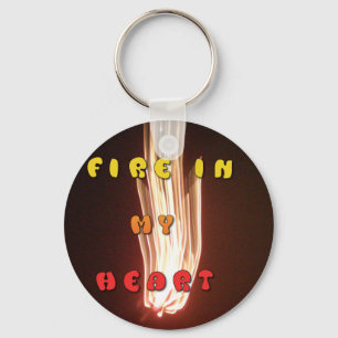 Fire in my heart briliant fireworks Hakuna Matata. Key Ring