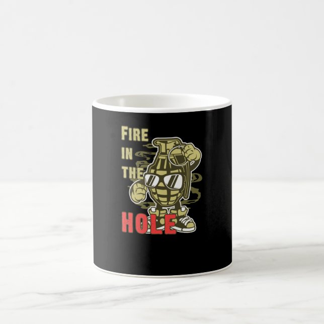 Fire in the Hole Coffee Mug (Center)