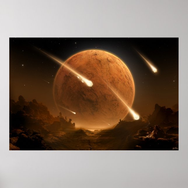 Fire in the Land of Shadows Poster (Front)