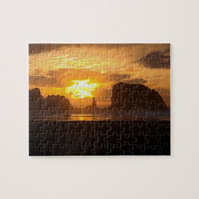Fire In The Sky Jigsaw Puzzle (Horizontal)
