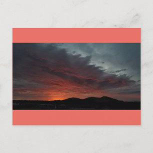 Fire in the Sky Postcard