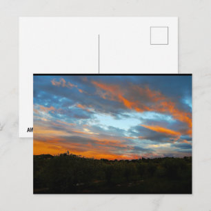 Fire in the Sky Postcard