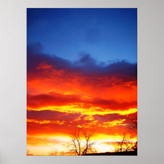 Fire in the sky poster