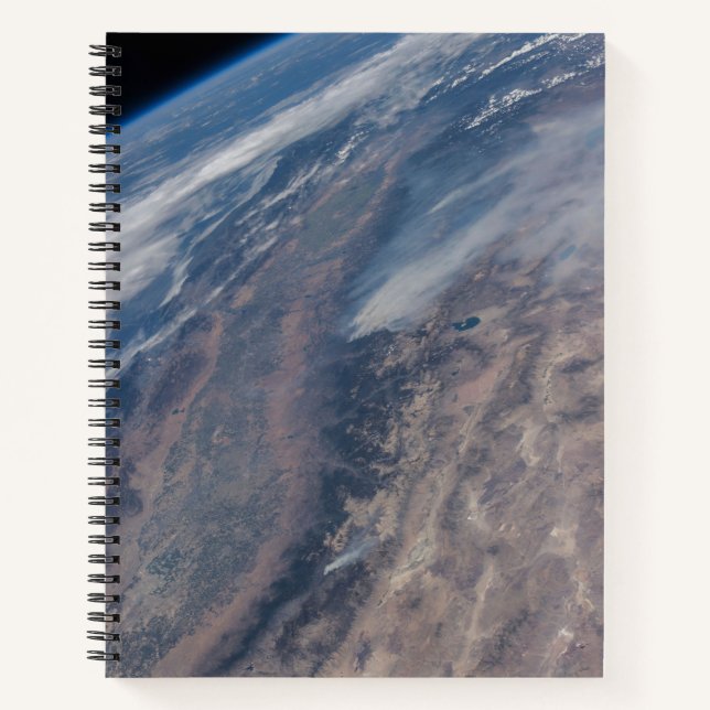 Fire In Yosemite National Park & Stanislaus Forest Notebook (Front)
