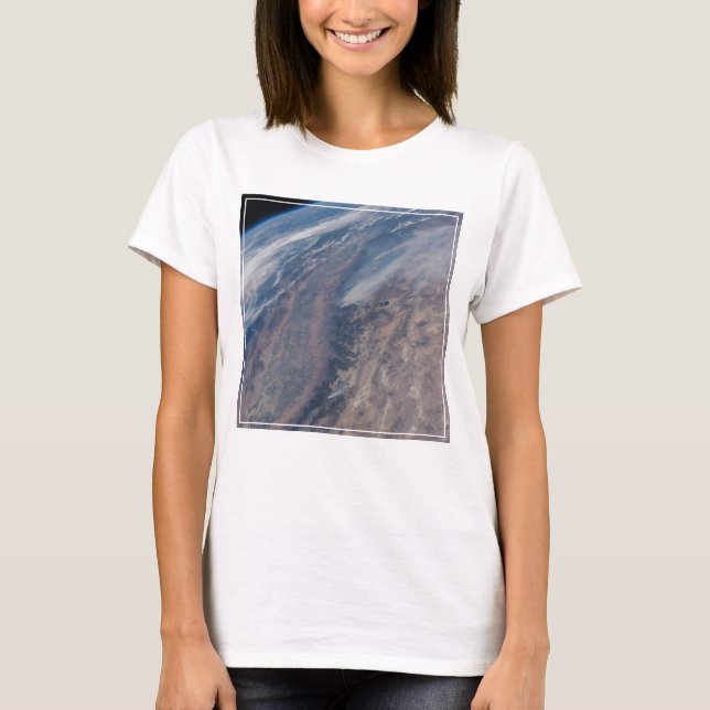 Fire In Yosemite National Park & Stanislaus Forest T-Shirt (Front)