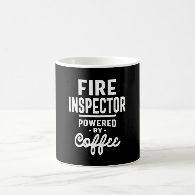 Fire Inspector Job Title Gift Coffee Mug (Center)