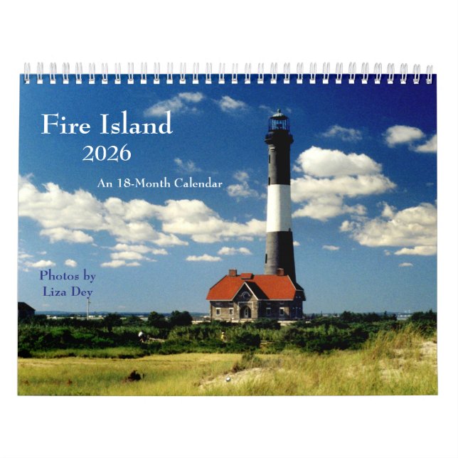 Fire Island 2026  An 18-month Calendar (Cover)