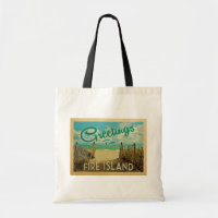 Fire Island Beach Vintage Travel