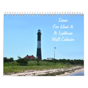 Fire Island & Its Light Wall Calendar