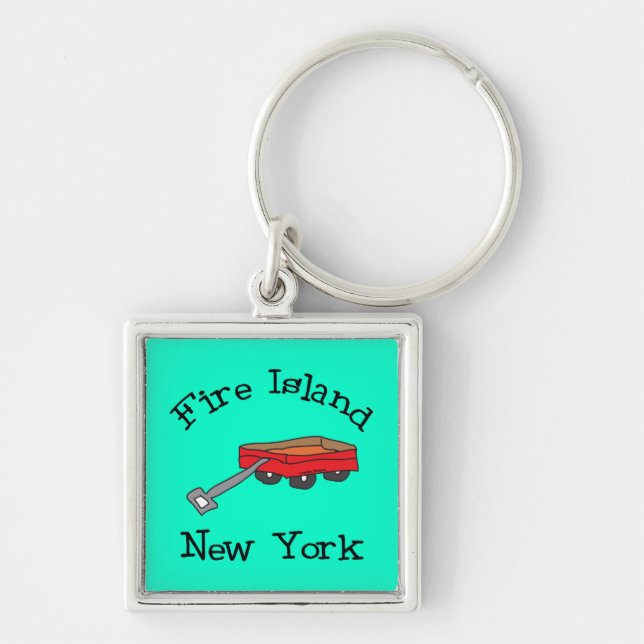 Fire Island Key Ring (Front)