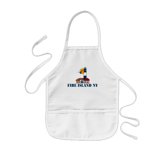 Fire Island. Kids Apron (Front)