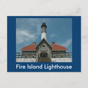 Fire Island Light House Postcard
