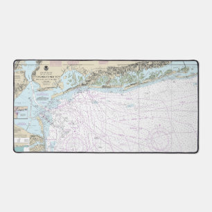 Fire Island Light to Sea Girt Nautical Chart 12326 Desk Mat