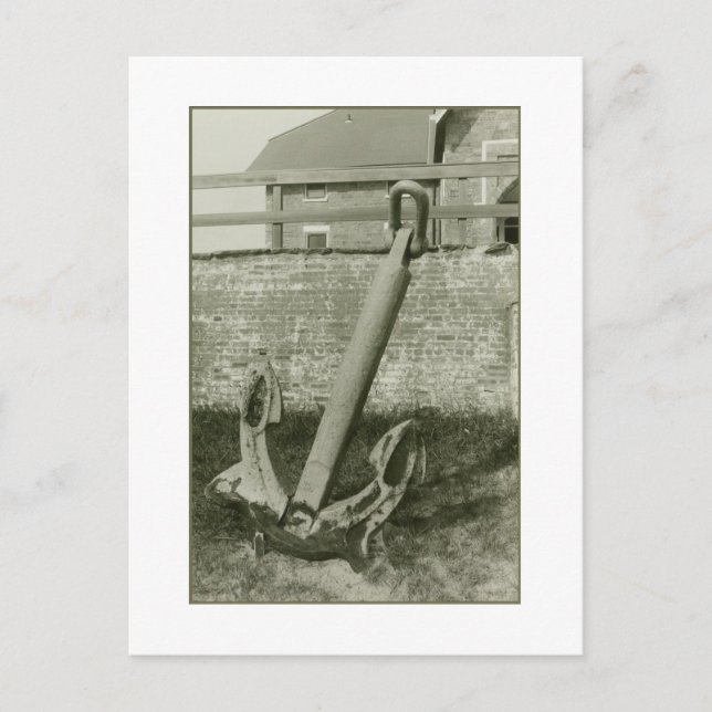 Fire Island Lighthouse Anchor Postcard (Front)