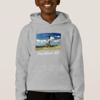 Fire Island Lighthouse Kids' Hoodie Sweatshirt