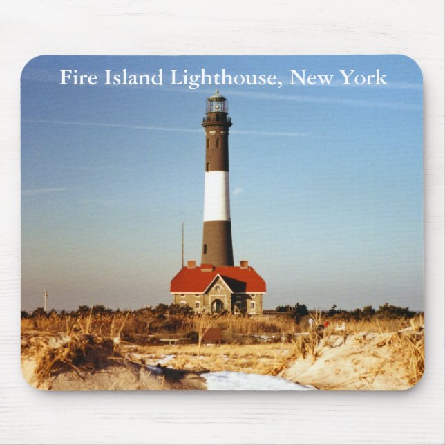 Fire Island Lighthouse, New York Mousepad (Front)