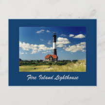 Fire Island Lighthouse Postcard