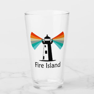 Fire Island Lighthouse Rainbow Glass