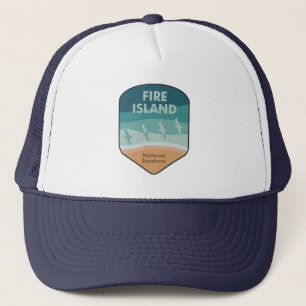 Fire Island National Seashore New York Seagulls Trucker Hat