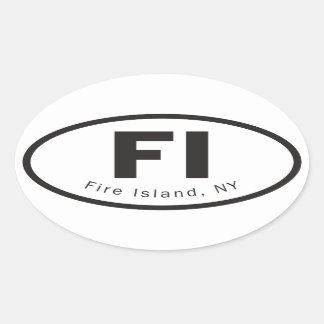 Fire Island sticker