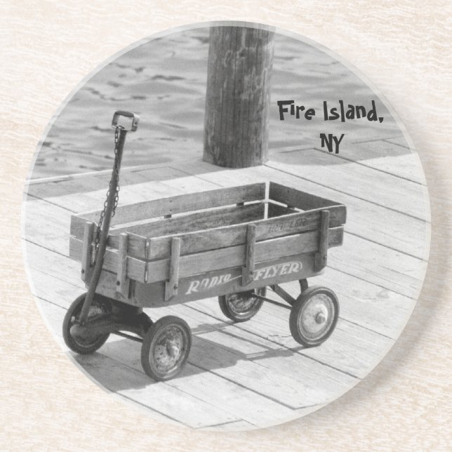 'Fire Island Wagon' Coaster (Front)
