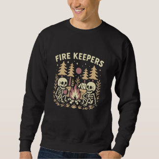Fire Keepers Skeleton Campfire Sweatshirt