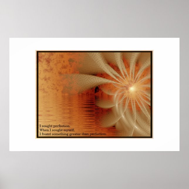 Fire Lake Spiral Poster (Front)