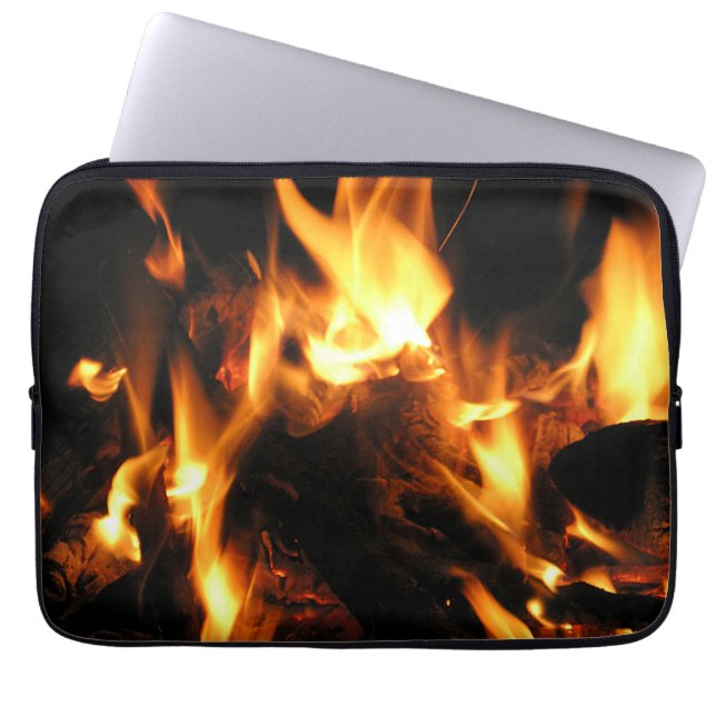 Fire Laptop Sleeve (Front)
