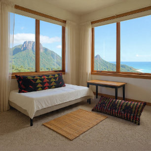 Fire Leaf Body Cushion