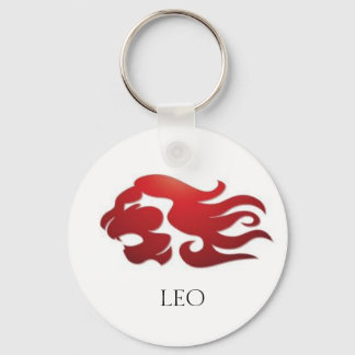 Fire Leo Key Ring
